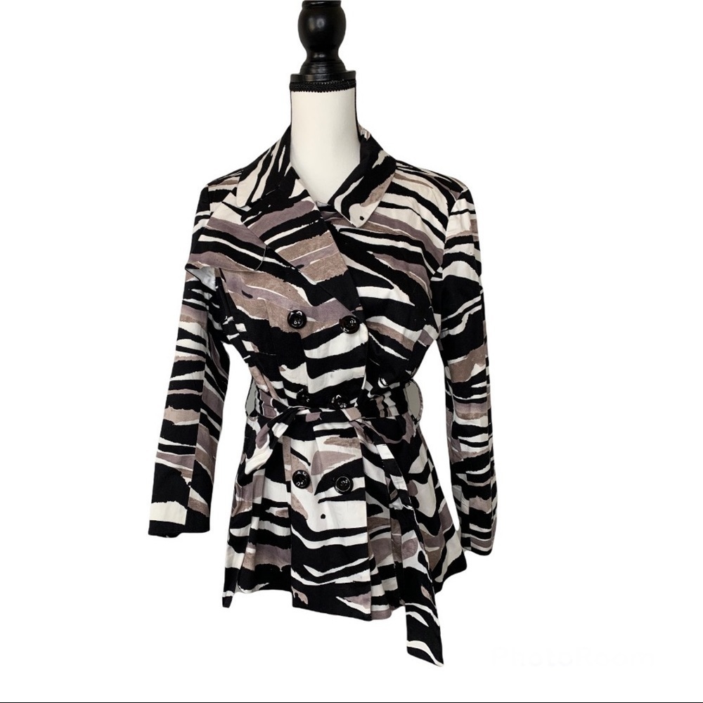 Sandro Sportswear Zebra print Jacket